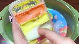 Festival of Colors !! Mixing Random Things Into Store Bought Slime !! Satisfying Slime Smoothie #782