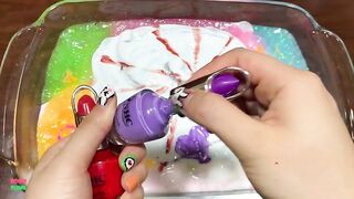 Festival of Colors !! Mixing Random Things Into Slime !! Satisfying Slime Smoothie #780