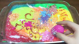 Festival of Colors !! Mixing Random Things Into Slime !! Satisfying Slime Smoothie #778