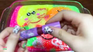 Festival of Colors !! Star Slime !! Mixing Random Things Into Slime ! Satisfying Slime Smoothie #775