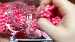 Festival of RED Colors !! Mixing Random Things Into Homemade Slime !! Satisfying Slime Smoothie #768