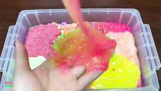 Festival of Colors !! Mixing So Much Things Into Slime !! Satisfying Slime Smoothie #767