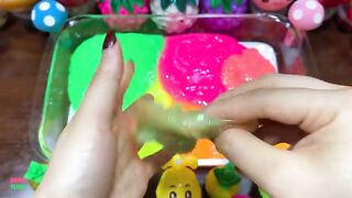 Festival of Colors !! Mixing Beads and Glitter Into Slime !! Satisfying Slime Smoothie #754