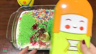 Festival of Elmo Colors !! Mixing Random Things Into Slime !! Satisfying Slime Smoothie #752