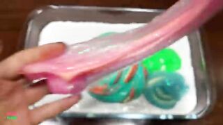 Festival of Colors !! Mixing Random Things Into Fluffy Slime !! Satisfying Slime Smoothie #746