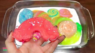 Festival of Colors !! Mixing Random Things Into Slime !! Satisfying Slime Smoothie #735