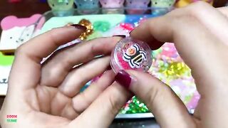 Festival of Colors !! Mixing Random Things Into Glossy Slime !! Satisfying Slime Smoothie #733