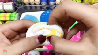 Festival of Colors !! Mixing Random Things Into Slime !! Satisfying Glossy Slime Smoothie #731
