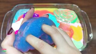 Festival of Colors !! Mixing Random Things Into Slime !! Satisfying Homemade Slime Smoothie #724