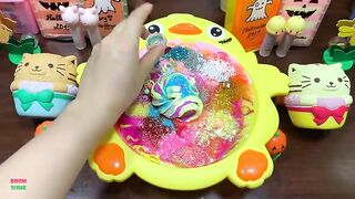 Festival of Colors ! Mixing Random Things Into Homemade Slime ! Satisfying Slime Smoothie #722