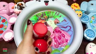 Festival of Colors !! Mixing Random Things Into Slime Satisfying !! Slime Smoothie #705