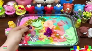 Festival of Colors !! Mixing Random Things Into Slime !! Satisfying Slime Smoothie #704