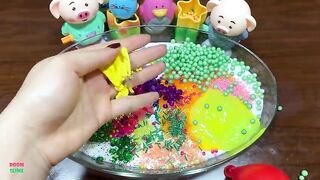 Festival of Colors !! Mixing Random Things Into Fluffy Slime !! Satisfying Slime Smoothie #703