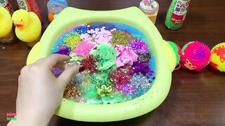 Festival of Colors !! Mixing Random Things Into Store Bought Slime !! Satisfying Slime Smoothie #701