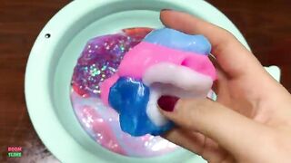 Festival of Colors !! Mixing Store Bought Slime Into Fluffy Slime !! Satisfying Slime Smoothie #699