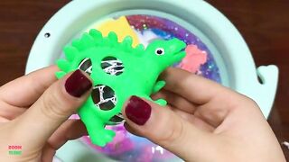 Festival of Colors !! Mixing Store Bought Slime Into Fluffy Slime !! Satisfying Slime Smoothie #699