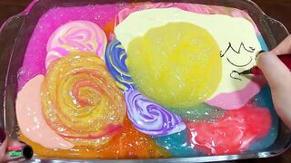 Relaxing with Peppa Pig !! Mixing Random Things Into Slime !! Satisfying Slime Smoothie #689
