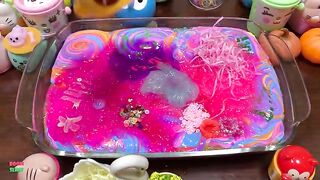 Relaxing with Piping Bags !! Mixing Random Things Into Slime !! Satisfying Slime Smoothie #680