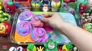 Relaxing with Piping Bags !! Mixing Random Things Into Slime !! Satisfying Slime Smoothie #666