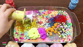 Relaxing with Piping Bags !! Mixing Random Things Into Slime !! Satisfying Slime Smoothie #664