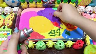 Relaxing with Piping Bags !! Mixing Random Things Into Slime !! Satisfying Slime Smoothie #662