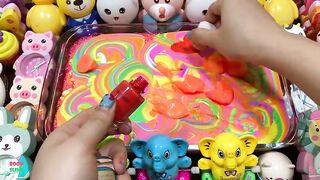 Relaxing with Piping Bags !! Mixing Random Things Into Slime !! Satisfying Slime Smoothie #657