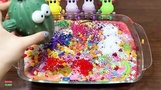 Relaxing with Piping Bags !! Mixing Random Things Into Slime !! Satisfying Slime Smoothie #652