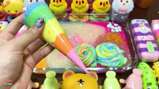 Relaxing with Piping Bags !! Mixing Random Things Into Slime !! Satisfying Slime Smoothie #647