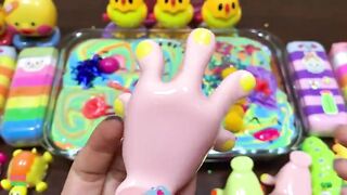 Relaxing with Piping Bags !! Mixing Random Things Into Slime !! Satisfying Slime Smoothie #647