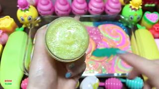 Relaxing with Piping Bags !! Mixing Random Things Into Slime !! Satisfying Slime Smoothie #644