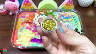 Relaxing with Piping Bags !! Mixing Random Things Into Slime !! Satisfying Slime Smoothie #643