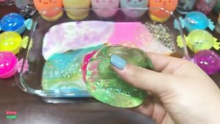 Relaxing with Fruits - StressBall ! Mixing Store Bought Slime With Putty Slime! Slime Smoothie  #641