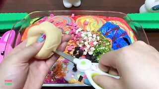 Relaxing with Piping Bags !! Mixing Random Things Into Slime !! Satisfying Slime Smoothie #640