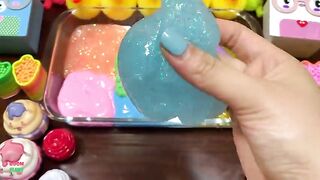 Relaxing with Piping Bags !! Mixing Random Things Into Slime !! Satisfying Slime Smoothie #63
