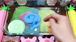 Relaxing with Piping Bags Slime ! Mixing Random Things Into Slime ! Slime Smoothie #637