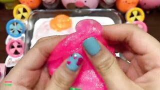 Relaxing with #Peppa Pigs and #Hello Kitty || Mixing Random Things Into #FLUFFY Slime #635