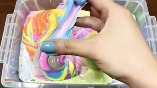 Relaxing with Butterfly || Mixing Random Things Into All My Homemade Slime|| Satisfying Slime  #632