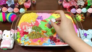 Relaxing with Piping Bags Slime and #Unicorn || Mixing Random Things Into Slime || Boom Slime # 631