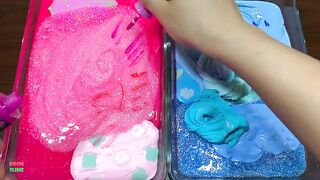 Relaxing with Pineapple and More || PINK Vs CYAN || Mixing Random Things Into Slime #623 |Boom Slime