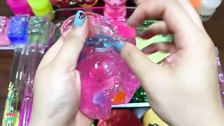 Relaxing with Fruits Ice-Cream & Hello Kitty|Mixing Random Things Into Store Bought&Putty Slime #622