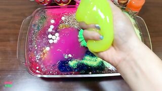 Relaxing with Fruits Ice-Cream & Hello Kitty|Mixing Random Things Into Store Bought&Putty Slime #622