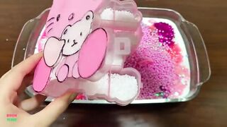 Mixing Too Many The Pink Things Into Slime || Most Satisfying Slime VIdeos #616 || Boom Slime