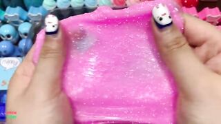 PINK SLIME And BLUE SLIME || Mixing Random Things Into Fluffy Slime || Boom Slime