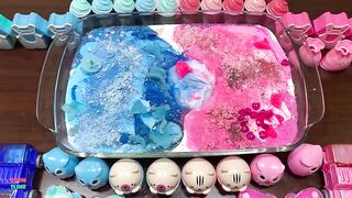 PINK SLIME And BLUE SLIME || Mixing Random Things Into Fluffy Slime || Boom Slime