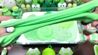 GREEN SLIME || Mixing Random Things Into Glossy Slime || Satisfying Slime Videos || Boom Slime