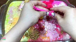 Special Series Piping Bags Vs Balloon| Yellow Vs Pink | Mixing Random Things Into Slime | Boom Slime