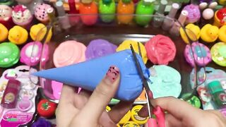 Special Series #Piping Bags | Mixing Random Things Into Butter Slime ||  Slime Smoothie