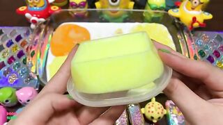 Mixing Random Things Into Fluffy Slime | Slime Smoothie | Perfect Slime Sound