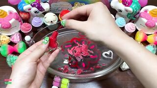 Mixing Makeup and Glitter Into Clear Slime | Satisfying Long Balloons Slime Videos | Perfect Sound