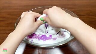 VIOLET Vs BLUE || HEART SLIME || Mixing MakeUp Into Glossy Slime || Satisfying MakeUp Slime Videos